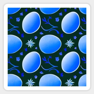 Easter eggs 2 wallpaper style (MD23Etr002b) Sticker